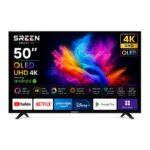 شاشة سرين 50 بوصة سمارت اندرويد QLED UHD 4K - SRET-50S4KQ