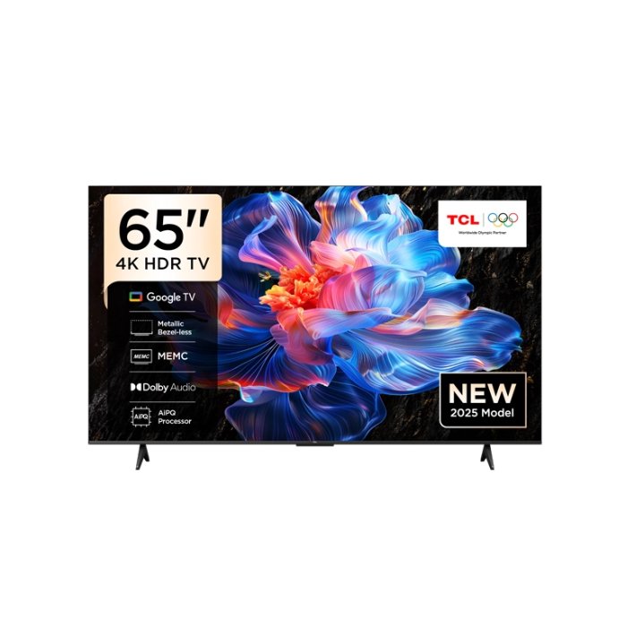 شاشة تي سي ال 65 بوصة 4K LED – Google Tv – أسود شاشة تي سي ال 65 بوصة 4K LED – Google Tv – أسود