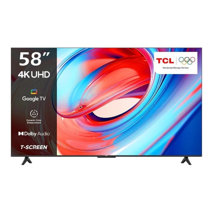 شاشة TCL سمارت 58 بوصة - UHD 4K GOOGLE TV ANDROID شاشة TCL سمارت 58 بوصة - UHD 4K GOOGLE TV ANDROID