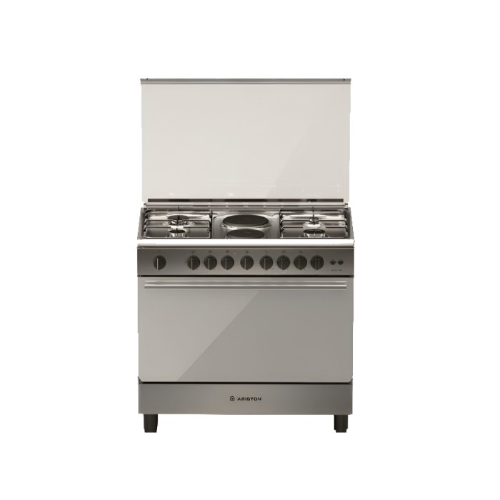 فرن اريستون غاز وكهرباء 90 * 60 سم ستيل - BAM951EMSS فرن اريستون غاز وكهرباء 90 * 60 سم ستيل - BAM951EMSS