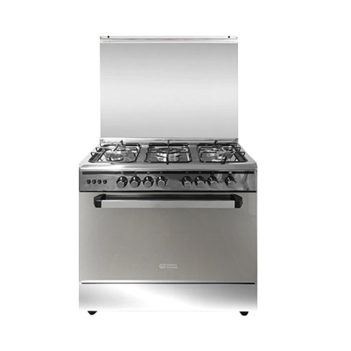 فرن غاز 5 عيون جنرال سوبريم 80*60 سم – ستيل GS8650FS فرن غاز 5 عيون جنرال سوبريم 80*60 سم – ستيل GS8650FS
