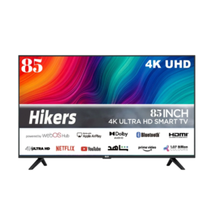 شاشة سمارت 85 بوصة هايكرز HIKT-85S4KW - LED UDH 4K WEBOS