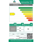 ثلاجة باب واحد فالكون 5 قدم ستيل - FLM180W(S)