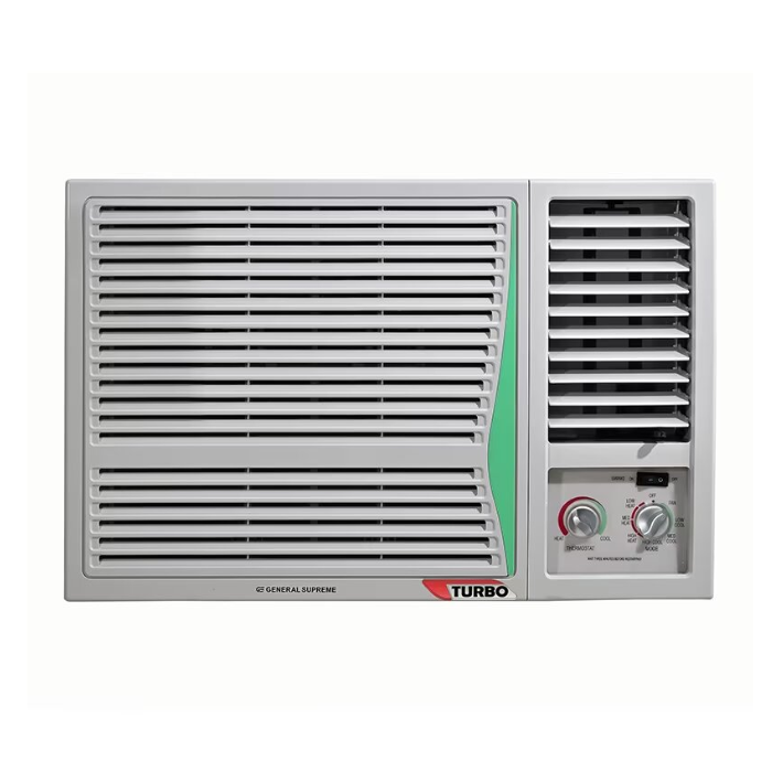 مكيف شباك جنرال سوبريم 17800 وحدة turbo - حار / بارد مكيف شباك جنرال سوبريم 17800 وحدة turbo - حار / بارد