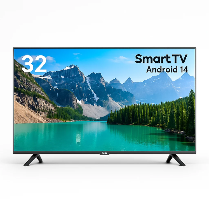 شاشة تلفزيون 32 بوصة QLD سمارت اندرويد 14 DLED HD - QLDT-32S شاشة تلفزيون 32 بوصة QLD سمارت اندرويد 14 DLED HD - QLDT-32S
