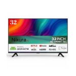 شاشة 32 بوصة سمارت نيكورا LED HD - Wi-Fi