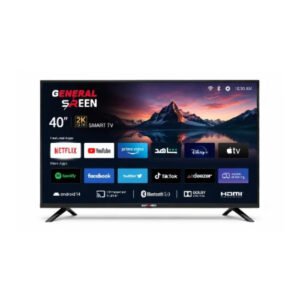 شاشة 40 بوصة جنرال سرين – اندرويد 14 – LED 2K