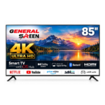 شاشة جنرال سرين سمارت 85 بوصة 4K LED - UHD - Webos